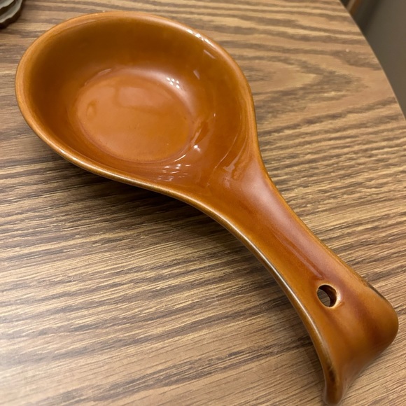 Ceramic spoon rest - brown / kitchen - Picture 1 of 5